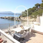 Plage Des Oursinieres Pieds Dans L'eau Plage-parking-wifi By Hc Lägenhet *