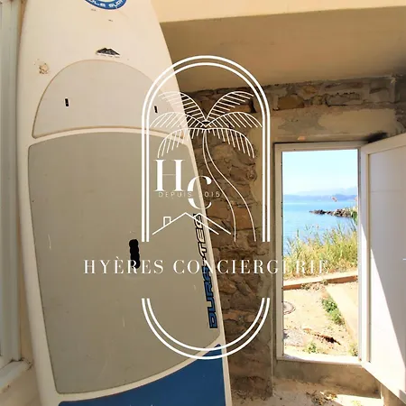 Plage Des Oursinieres Pieds Dans L'eau Plage-parking-wifi By Hc Le Pradet